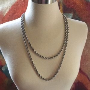 Vintage Super Long Monet Necklace